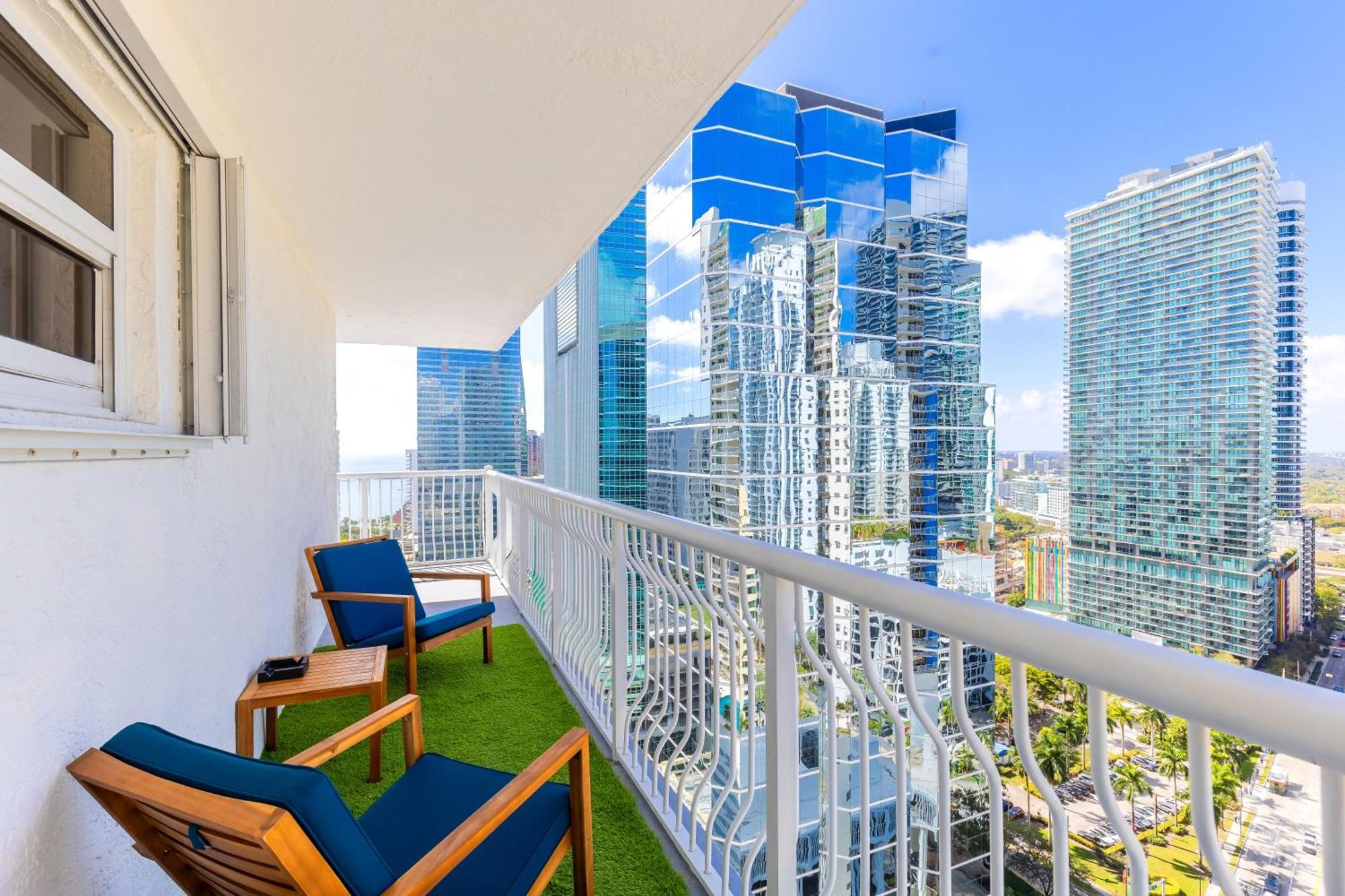 Upscale Brickell 3 Bedroom With Water Views And Free Parking Miami Exterior foto