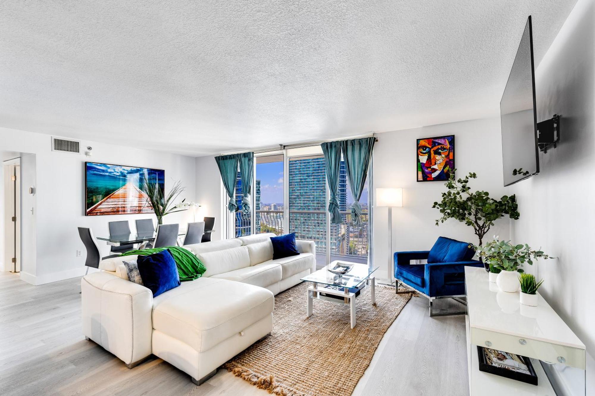 Upscale Brickell 3 Bedroom With Water Views And Free Parking Miami Exterior foto